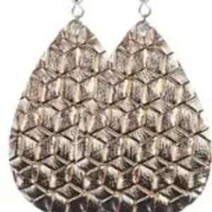 Faux Leather Earrings Type 10